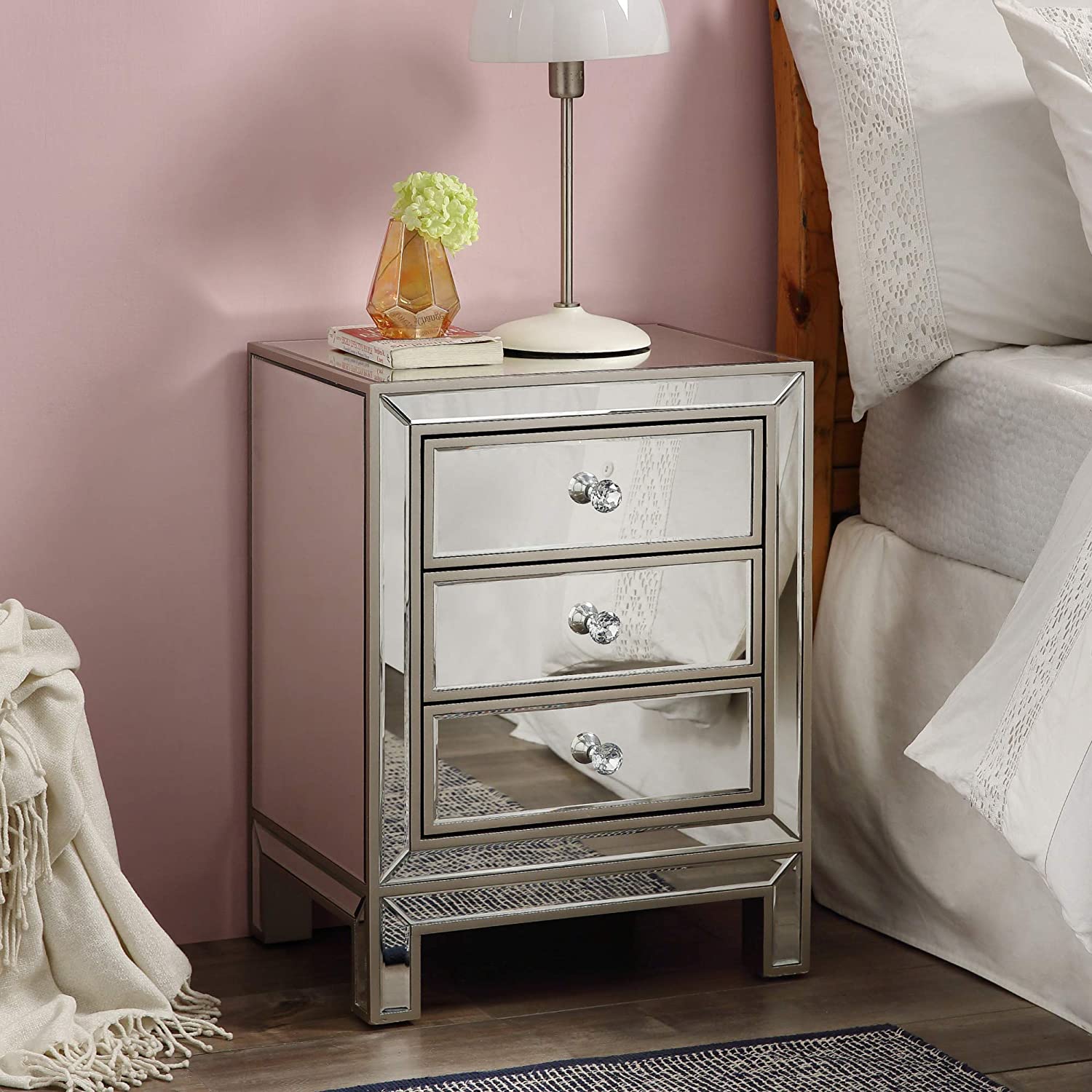 A Mirror Nightstand For Unmatched Elegance