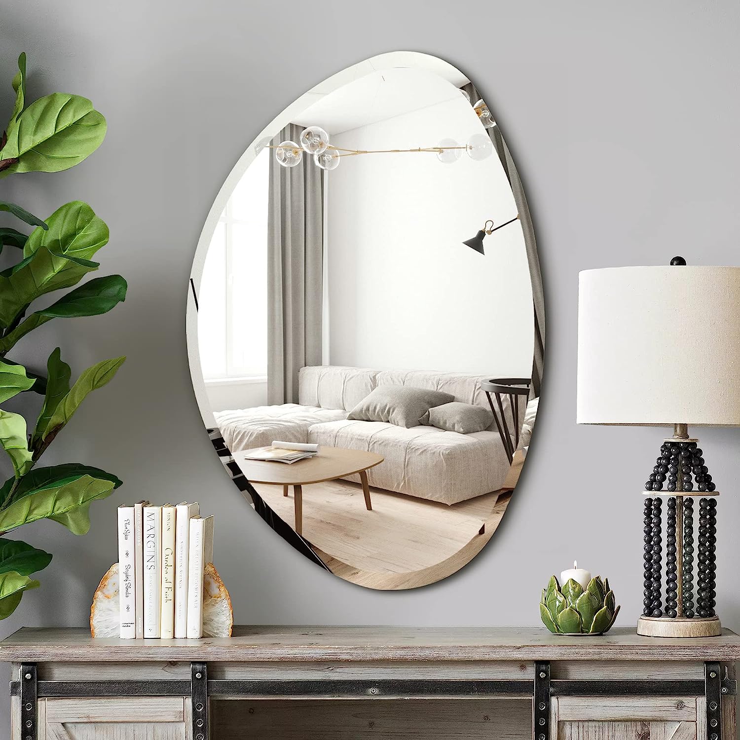 Asymmetrical Mirror